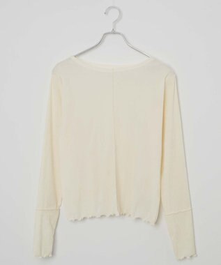 WEGO シアーベロアトップス オフホワイト