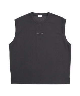 WEGO カルゼアンサンブルベスト（LS） ブラック中濃色