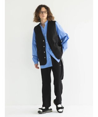 CRAFT STANDARD BOUTIQUE 【リサイクル】ヘビーツイルワークベスト Black