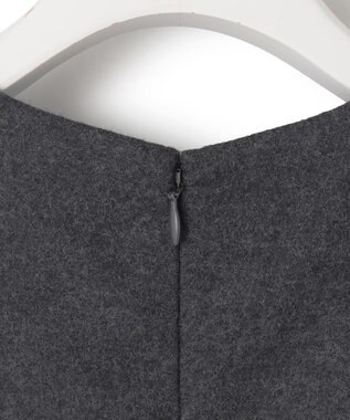 23区 S 【Sサイズ限定】ウールミルドジャージー ジャンパースカート グレー系