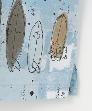 JOSEPH ABBOUD MOUNTAIN 【SPACE】KAHALA アロハシャツ サックスブルー系6