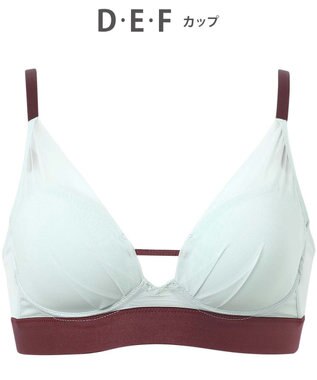 WACOAL ノンワイヤーブラ 【重力ケアブラ】 バストを重力から守る まる胸をキープ サイドのラインすっきり Gカップまで対応 大きいサイズ レディース BXB114 /ワコール