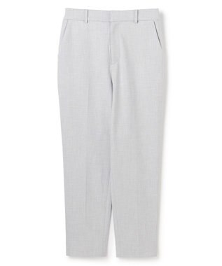 UNFILO 【ウエストゴム/14サイズ展開】beauty warm pants テーパード ライトグレー