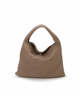 TOPKAPI 【TREASURE TOPKAPI】ネオプレン イントレチャート ワンハンドル ショルダー バッグ グレージュ