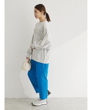 Green Parks さらっときれいシルエットパンツ Blue