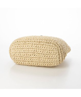 UNBILLION cachecache 差し込みフラップ2wayワンハンドルクロッシェトート ベージュ