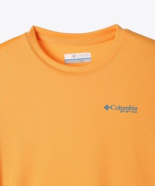 Columbia Columbia/ 【KIDS】ターミナルタックルロングスリーブTシャツ /コロンビア Summer Orange、 Blue Echo Logo
