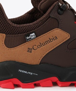 Columbia Columbia/ セイバー シックス ロー アウトドライ ワイド /コロンビア Bark、 Red Spark