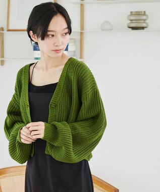 WEGO Vネックカラーカーディガン