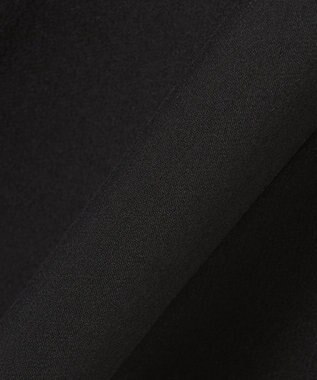 23区 【エステータ】ライトダブルクロス ワンピース ブラック