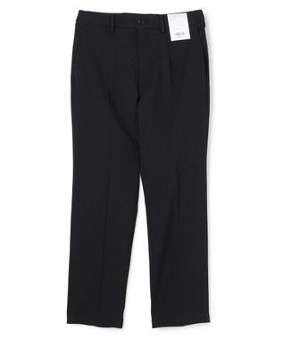 UNFILO MENS 【OCEANS 雑誌・web・YouTube 掲載】WOOL TOUCH 機能美パンツ スリム【東レ開発のウール見え高機能素材】 ブラック