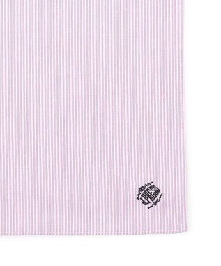 J.PRESS MEN ブロードオーバル ハンカチ パープル系1