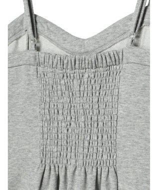 earth music&ecology スウェットキャミワンピース Gray Mixture