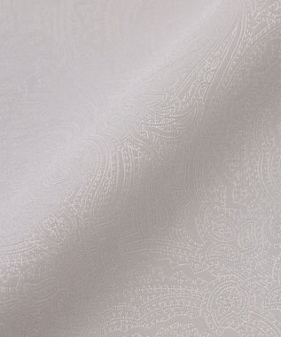 GOTAIRIKU 【WEAR BLACK】シルク100％ フォーマルチーフ_ペイズリー アイボリー系8