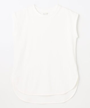 ANY 【抗菌・防臭】プレミアムベーシックノースリーブ Tシャツ オフホワイト