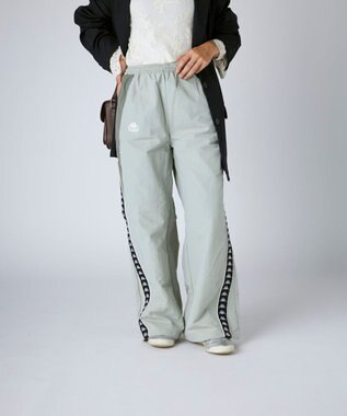 OP／FILA 【Kappa】 ワイドシルエット バンダナイロントラックパンツ