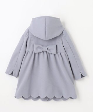 ANY KIDS 【手洗いOK】ウールライクコート サックスブルー