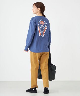 SHARE PARK LADIES 【UNISEX】UVカット アートコラボロングTシャツ〈Hammock〉（S・Mサイズ） アッシュネイビー