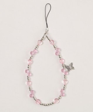 WEGO ビーズストラップキーホルダーJ