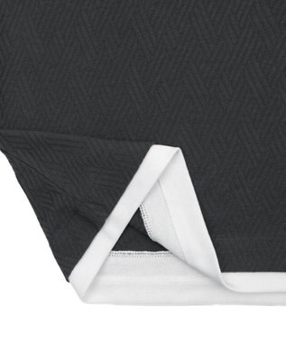 WEGO フクレジャガードフェイクレイヤードT（SS） ブラック中濃色