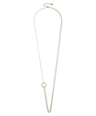 AMERICAN HOLIC ラウンドチェーンピッチネックレス Silver