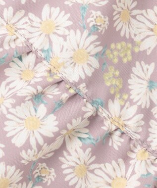 ANY KIDS 総柄フリル キュロット ラベンダー×マーガレット