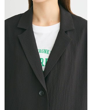 Green Parks ・ＥＬＥＮＣＡＲＥ　ＤＵＥ　ジャカードジャケット Black