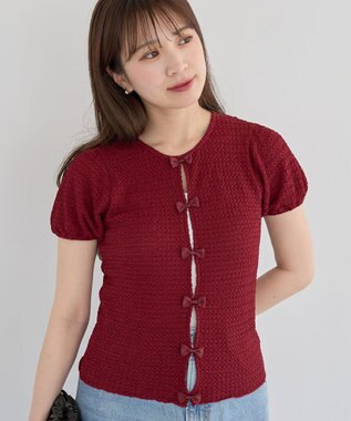 Green Parks ・ｓｗｉｎｇ　ｂｙ　フロントリボンプルオーバー Ivory