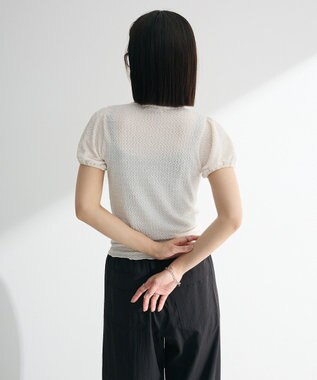 Green Parks ・ｓｗｉｎｇ　ｂｙ　フロントリボンプルオーバー Ivory