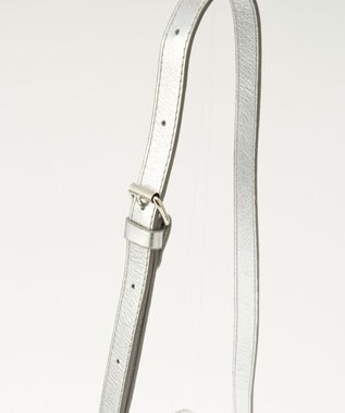 russet ソフトレザーシンプルショルダーバッグ【silver】(CE-1462) Silver