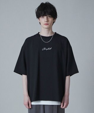 WEGO 【速乾/シワになりにくい/3点セットアイテム】ドライポリアンサンブルPOシャツ（S） ブラック