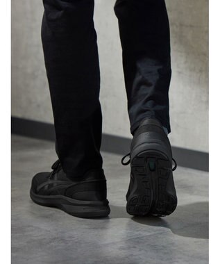 ASICS WALKING ハダシウォーカー メンズ 3E相当 ブラック系