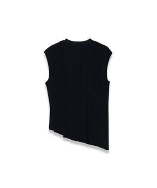 JOSEPH ニットプリッセ トップス Black