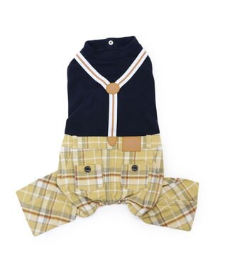 PET PARADISE J.PRESS パンツ つなぎ 《タータンチェック》 小型犬 タータンチェック