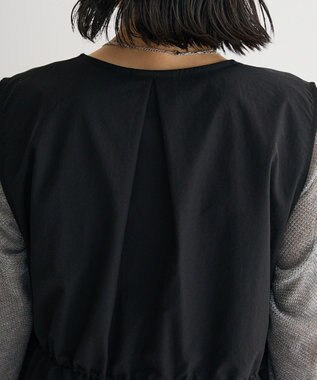 Green Parks ドロストフレアベスト Black