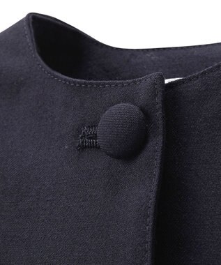 MIKI HOUSE HOT BISCUITS 【95-130cm】ウール素材のボレロ 紺