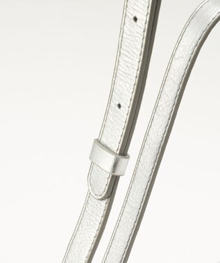 russet ソフトレザーシンプルショルダーバッグ【silver】(CE-1462) Silver