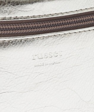 russet ソフトレザーシンプルショルダーバッグ【silver】(CE-1462) Silver