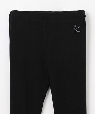 組曲 KIDS 【110-140㎝】なめらかタッチ レギンス ブラック