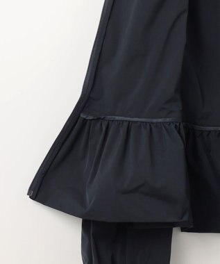 #Newans 撥水加工/UVカット機能付きペプラムライトブルゾン ネイビー