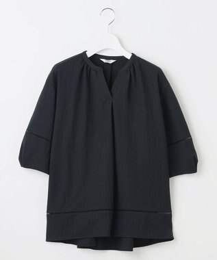 J.PRESS LADIES ナチュラルジャージー カットソー ネイビー系