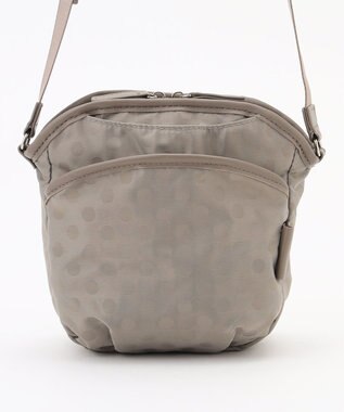 Y'SACCS ドットジャガードポシェット ライトグレー