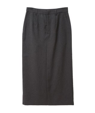 AMERICAN HOLIC イージーケアスリットタイトスカート Gray Mixture