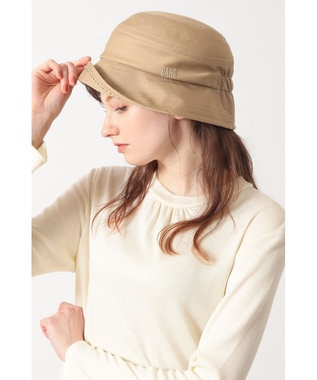 DAKS コットンツイルクロッシェハット ベージュ