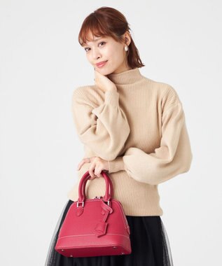 LA BAGAGERIE 【MONICA】2wayミニボストンバッグ ローズピンク