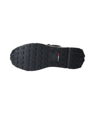 INTER-CHAUSSURES 【BUSSOLA】ローファースニーカー ブラックスウェード