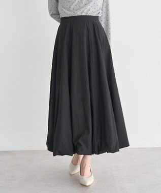 earth music&ecology バルーンスカート Black