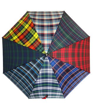 +RING UNISEX プラスリング 長傘 CHK T972 マルチカラー