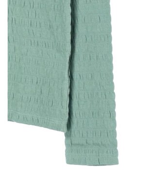 earth music&ecology シャーリングハイネックプルオーバー Mint