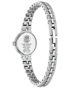 CITIZEN 【アンティークな雰囲気】18.4mm 小ぶりで可愛い エコ・ドライブ シルバー